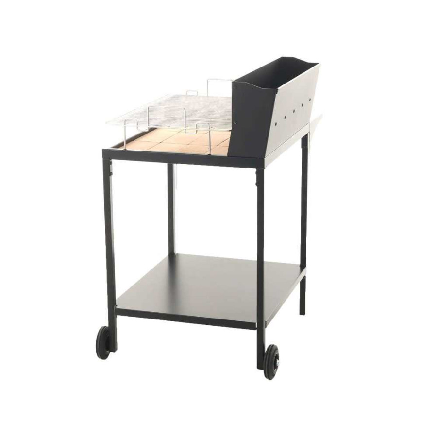 Barbecue à bois et charbon Famur BK7 Superior