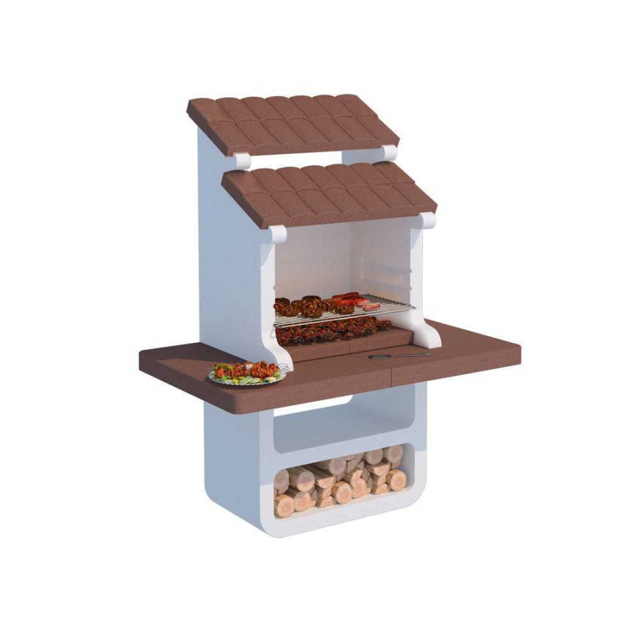 Barbecue en ciment à bois et à charbon Linea VZ Portocervo