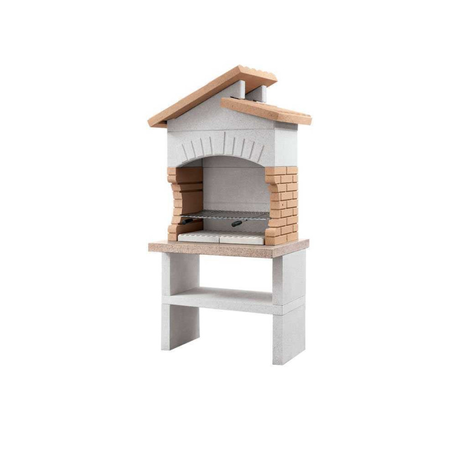 Barbecue Module Grill en ciment à bois et à charbon Palazzetti Cordoba