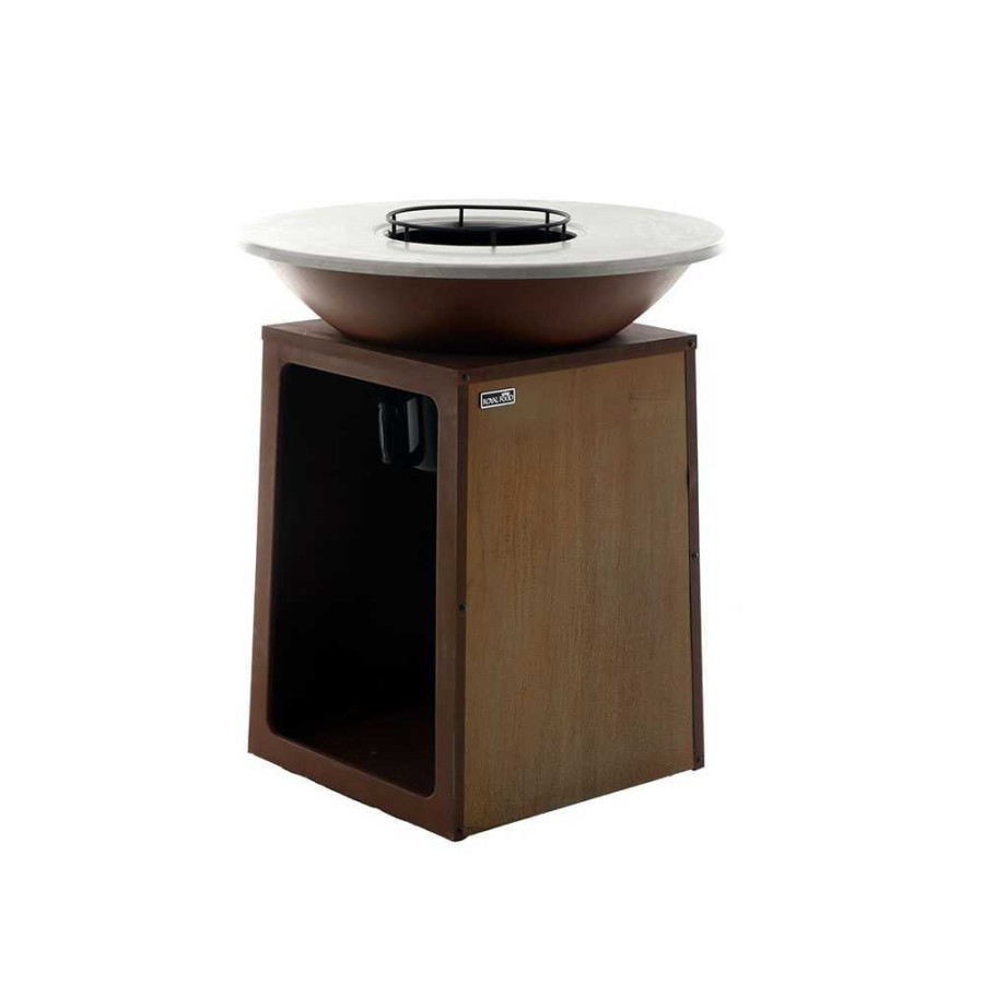 Barbecue à bois en Corten RoyalFood COR-4000