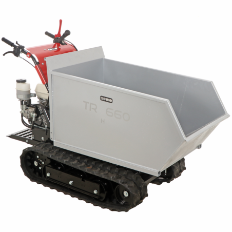 Brouette à moteur thermique sur chenille dumper GINKO TR 660