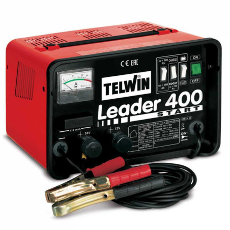Chargeur de batterie auto et démarreur Telwin Leader 400 Start