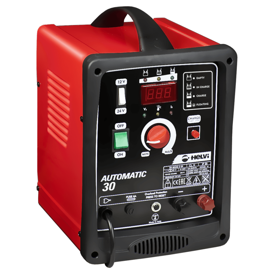Chargeur de batterie et mainteneur de charge automatique Helvi Automatic 30
