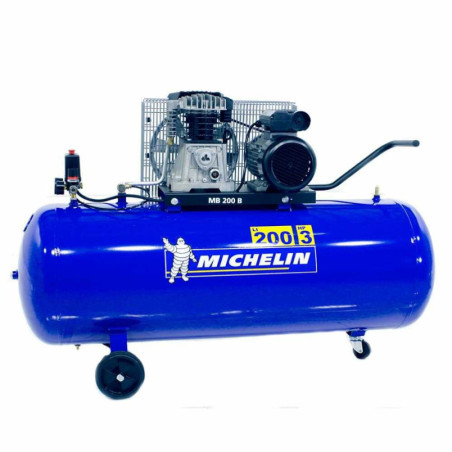 Compresseur d'air électrique à courroie Michelin MB 200 3B