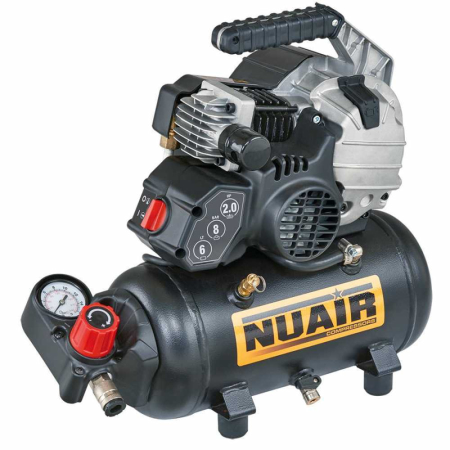 Compresseur d'air électrique compact portatif Nuair FU 227/8/6E