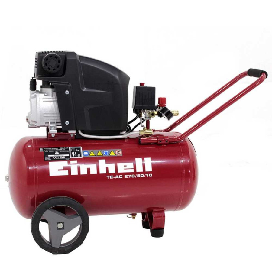 Compresseur d'air électrique sur chariot Einhell TE-AC 270/50/10