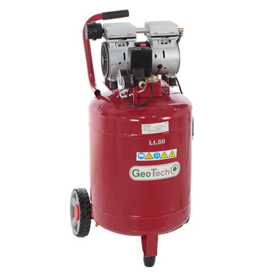 Compresseur d'air électrique oilless GeoTech S-AC50V-8-10