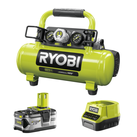 Compresseur portatif à batterie Ryobi R18AC-0