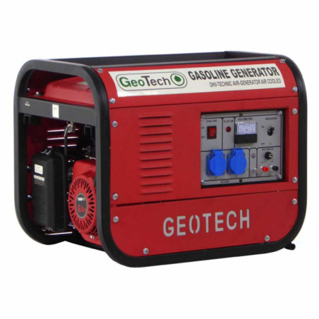 Groupe électrogène 2.7 kw monophasé à essence GeoTech GGSA3000