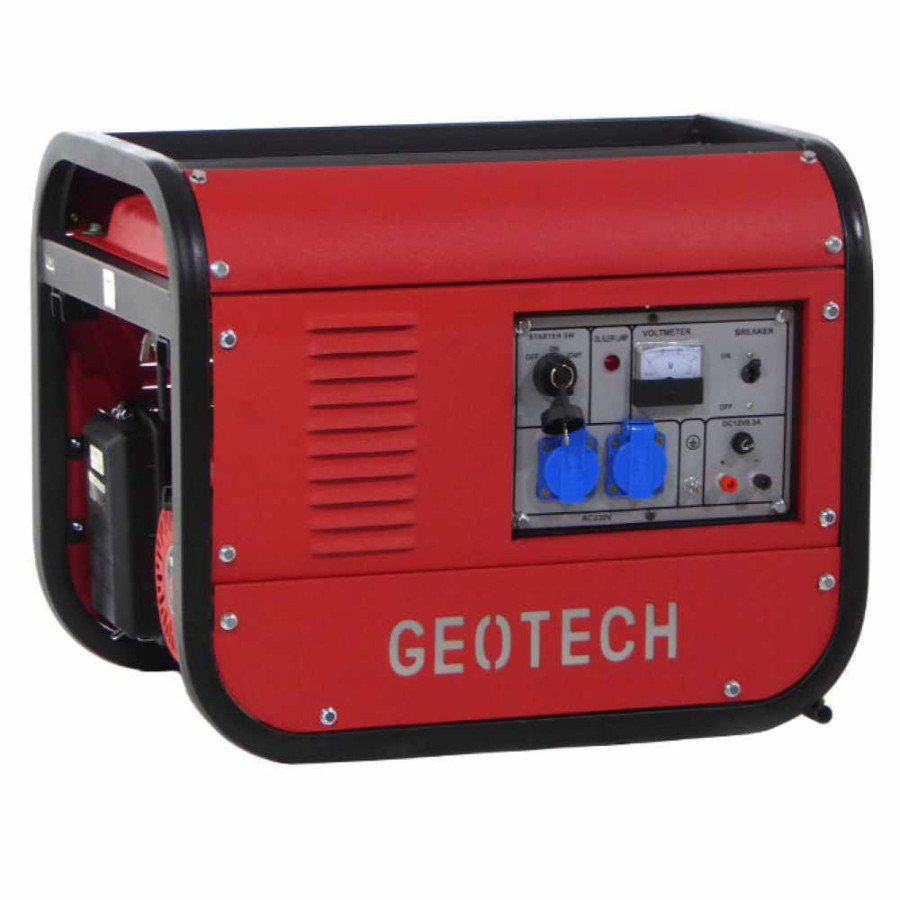 Groupe électrogène 2.7 kw monophasé à essence GeoTech GGSA3000ES