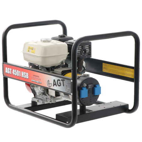 Groupe électrogène 4.5 kW monophasé à essence AGT 4501 HSB