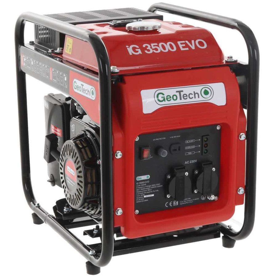 Groupe électrogène à inverter 3.5 kW monophasé Geotech iG 3500 EVO