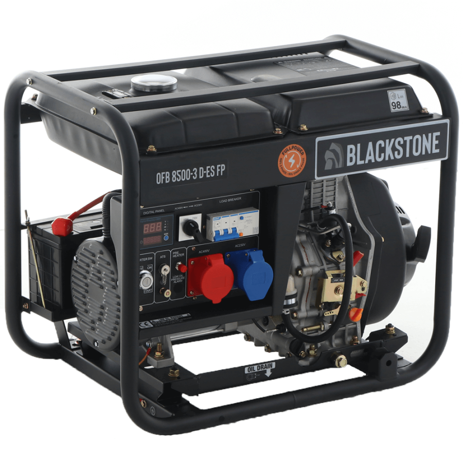 Groupe électrogène diesel FullPower 6.4 kW OFB 8500-3 D-ES FP