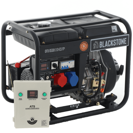 Groupe électrogène diesel FullPower 6.4 kw Blackstone OFB 8500-3 D-ES FP
