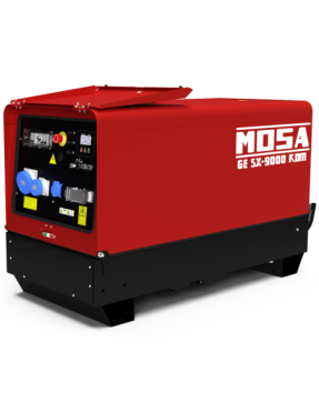 Groupe électrogène insonorisé 8.3 kW monophasé diesel MOSA GE SX-9000 KDM