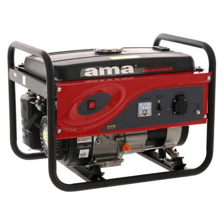 Groupe électrogène monophasé 2.8 kW à essence AMA QF2500