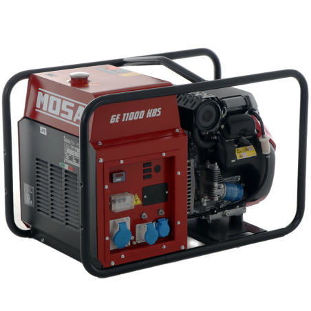 Groupe électrogène 9.9 KW Monophasé Honda GX630 MOSA GE 11000 HBS