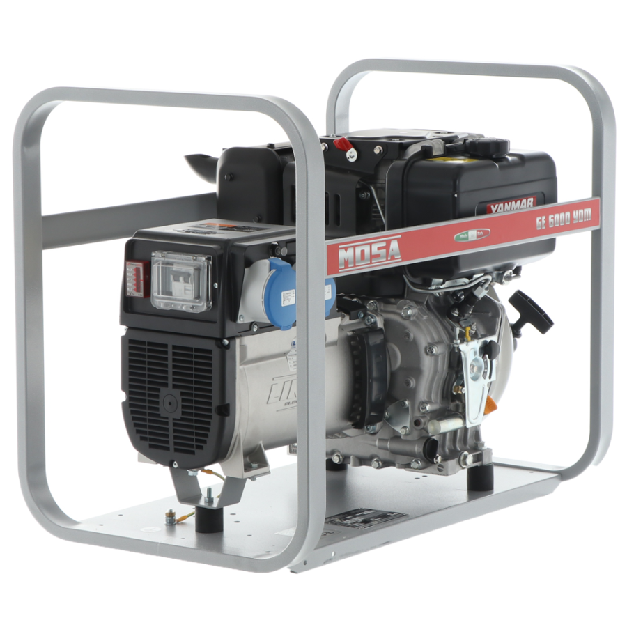 Groupe électrogène 5.1 KW monophasé MOSA GE 6000 YDM
