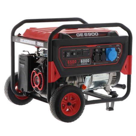 Groupe électrogène 6.5 KW monophasé sur chariot Mosa GE 6900