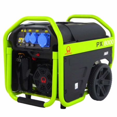 Groupe électrogène 5.4 KW monophasé à essence Pramac PX 8000