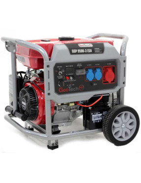 Groupe électrogène 7.8 KW triphasé sur chariot GeoTech Pro GGP 9500-3 ESA